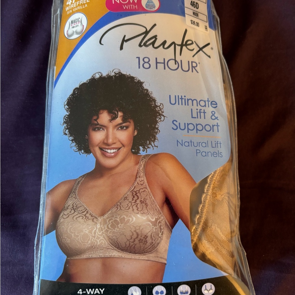 Playtex 18 hour bra, new with tags/packaging